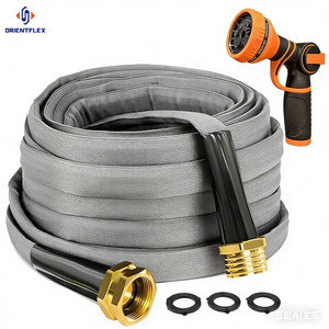 Mangueira de Jardim de Borracha Ultra-Leve e Flexível Personalizada, Espessa, Não Expansível, Retrátil e Anti-Corrosão - Product Image 2