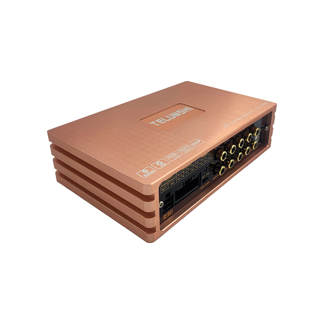 Car DSP AMP 4 in 4 Out 8CH RCA Output 31 EQ Band Crossover Built-in Car Dsp Audio Processor 4*50W Car DSP Amplifier
