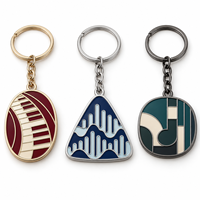 Porte-clés personnalisés en gros avec motifs géométriques abstraits, logo de marque, souvenirs d'entreprise, vente en gros, fabricant d'usine