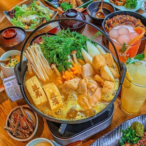 <span class=keywords><strong>Shabu</strong></span> <span class=keywords><strong>Shabu</strong></span> <span class=keywords><strong>pot</strong></span> van gietijzer, Japanse pastorale stijl, hangend, klein huishoudelijk soep- en stoofpotje - Product Image 4
