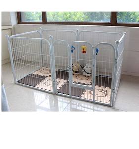 Parc <span class=keywords><strong>pour</strong></span> chiots à 4 panneaux avec <span class=keywords><strong>porte</strong></span> <span class=keywords><strong>pour</strong></span> grands chiens, garde les animaux de compagnie en sécurité, facile à assembler, pliable et facile à ranger. - Product Image 5