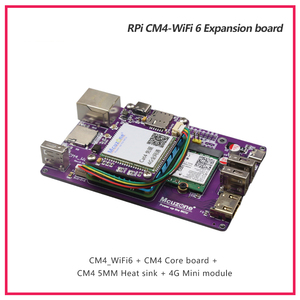 基于CM4的wifi6 WiFi 6E扩展板、覆盆子皮计算模块4、英特尔AX200 AX210 PCIe M.2密钥 - Product Image 4