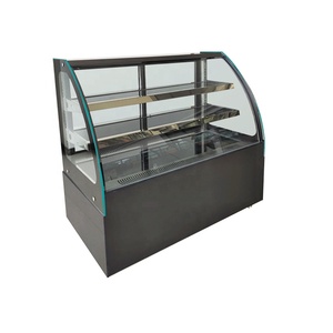 Vitrina Refrigerada para Café, Pastelería y Repostería, con Enfriamiento Dinámico, de Mármol/Vidrio/Acero Inoxidable, 0-10°C, 4 Ruedas, Capacidad de 200L-900L - Product Image 5