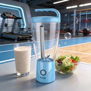 Licuadora Portátil Resistente Libre de BPA, 6 Cuchillas, Batería Recargable USB, Motor con Modo Turbo, 1000 ml, a Prueba de Fugas, para Smoothies, Auto y Aire Libre - Product Image 1
