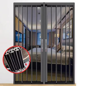 Mosquitera Antirrobo para Puerta y Ventana, Placa <span class=keywords><strong>de</strong></span> Aluminio Perforada, Mosquitera Enrollable - Product Image 4