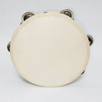 Wholesale 4/6/8/10 Inch Mini Hand Single Row Sheepskin Leather Sublimation Wedding Tambourine Drum Pandeiro Casamento for Adults
