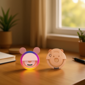 Luce per Telefono DAM Mini a Forma di Orecchie di Animale, Design Colorato e Carino - Product Image 3