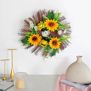 <span class=keywords><strong>Guirnalda</strong></span> de Girasoles Artificiales y <span class=keywords><strong>Guirnalda</strong></span> Navideña al por Mayor para Decoración de Acción de Gracias y Halloween, No Tóxica, Reutilizable, para Uso en Interiores - Product Image 6