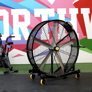 Ventilador Industrial Eléctrico de 57 Pulgadas con Ruedas, Móvil, Bajo Nivel de Ruido, Control Táctil, para Uso en Hoteles - Product Image 5