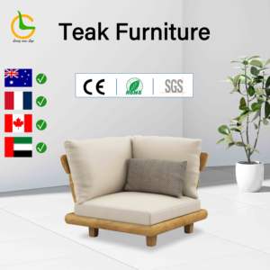 Teak Gartens ofa für die Außen massen produktion Schnitt Garten Sets und Outdoor Möbel Set - Product Image 2