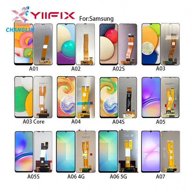 Original Mobile Phone LCDs Screen for Samsung Galaxy A03 Core A04 A04S A05 A05S A06 4G A06 5G A07 Digitizer Assembly Replacement