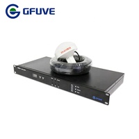 GB8002 블랙 GPS 글로벌 실시간 네트워크 시간 서버 2 LAN 포트