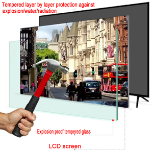 ทีวีสมาร์ท LED จอคู่ ขนาด 32-65 นิ้ว 4K QLED AI Upscaling สำหรับเล่นเกมส์ ใช้ในโรงแรม HDTV - Product Image 3