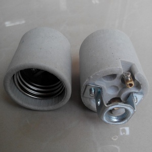 E26 E27 Gốm Đèn Chủ Ổ Cắm Ánh Sáng Với Thiết Bị Đầu Cuối Vít Bóng Đèn Edison Đèn Căn Cứ - Product Image 2