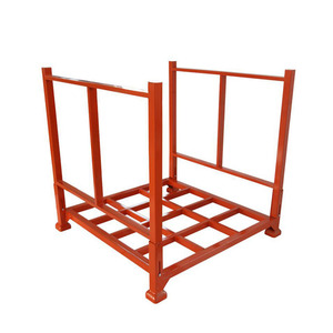 대형 선반 보관 랙 패브릭 랙 쌓을 수있는 스틸 스태킹 랙 - Product Image 5