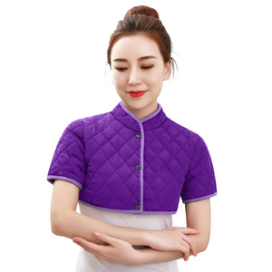 Xiangfu Tang Electric Heating <b>Shoulder</b> Neck <b>Warmer</b> 65 55 45 C Temp Control 60 30 15 Min Timer Therapeutic Shawl - Product Image 2
