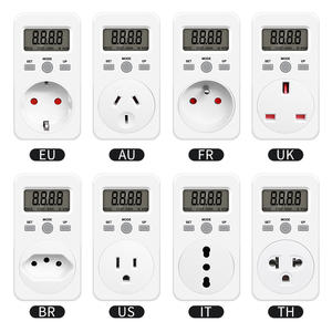 Цифровой счетчик энергии ваттметр электричество тест монитор контроля потребляемой мощности метр ЖК дисплей Разъем 230V 16A KWE-PMB03 измеритель мощности - Product Image 6