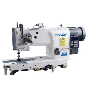 B 4420-D3 Direct Drive Computerized Heavy Duty Compound Feeding Double Needle Lockstitch <b>Sewing</b> Machine - Product Image 1