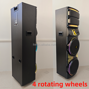 Mới nhất DJ đôi 12inch loa lớn TWS điện lớn loa woofer với đôi Micro không dây ifeigift 1286 Loa - Product Image 3