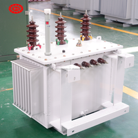 Transformateur abaisseur triphasé 20KV 22KV 75kva 200kva 500kva 630kva 480V immergé dans l'huile à enroulement en cuivre pour extérieur