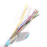 Câbles électriques en PVC blindés AWM UL 2464 VW-1 300V 24AWG 26AWG 28AWG pour câble de données informatiques