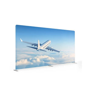 الجملة سهلة التجميع المعرض التجاري خلفية الحدث الخلفي الجدار فوتوبوث خطوة تكرار راية - Product Image 2