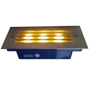 Lampes murales encastrées carrées IP65, AC220V 110V, extérieur, 3W, <span class=keywords><strong>LED</strong></span> encastrées, lampes encastrées souterraines - Product Image 1