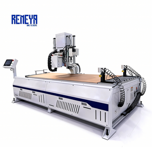 Machine de perçage électrique de précision CNC pour trous de serrures de porte, avec gabarit de guidage pour mortaise, fraise pour rainures de charnière et plaque de protection - Product Image 1