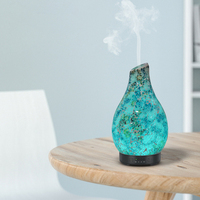 Diffuseur de parfum et huile essentielle de Table, mosaïque lumineuse Led, d'atmosphère romantique, verre, purificateur de parfum, Portable, Mini
