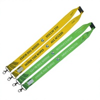 Sangle de cou personnalisée avec logo, sublimation par transfert thermique, différents accessoires, lanières en polyester