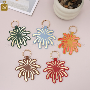 Llavero de Fuegos Artificiales, Elegante y Duradero, de Cuero PU, con un Diseño Único - Product Image 6