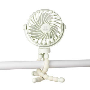 Ventilador Portátil Mini USB Recargable con Clip Flexible Tipo Pulpo <span class=keywords><strong>para</strong></span> Cochecito de Bebé, Pequeño y Refrescante - Product Image 2
