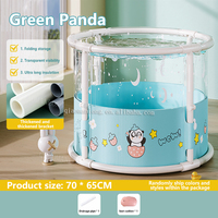 Piscine gonflable pour enfants et bébés, accessoires portables pour l'été, en PVC épais, grandes piscines familiales pour l'extérieur