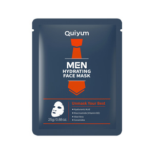 <span class=keywords><strong>Masque</strong></span> en tissu <span class=keywords><strong>hydratant</strong></span> végétalien pour hommes 25g - Soin du visage pour peaux sèches, revitalisant et apaisant - Product Image 1