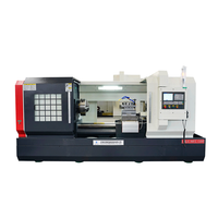 Torno de Roscar Horizontal CNC CK6180X1500, Mini Torno de Banco de un Solo Husillo con Sistema de Control GSK, de Trabajo Mediano