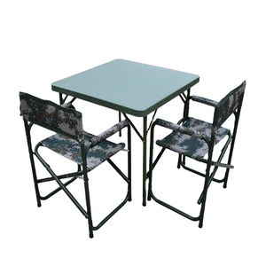 Ensemble <span class=keywords><strong>de</strong></span> tables pliantes carrées en plastique, 30 pièces <span class=keywords><strong>de</strong></span> 87cm pour cartes <span class=keywords><strong>de</strong></span> jeu, pique-nique et événements - Product Image 1