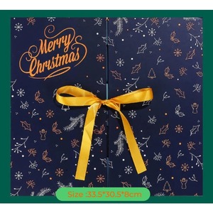 Custom Paper Magnetic Gift Box Advent <b>Calendar</b> Packaging Box Christmas Holidays Shipping Box - Product Image 6