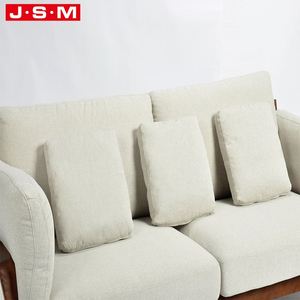 Meubles de luxe pour la réception, le salon, le <span class=keywords><strong>club</strong></span>, un <span class=keywords><strong>canapé</strong></span> <span class=keywords><strong>2</strong></span> <span class=keywords><strong>places</strong></span> en tissu blanc - Product Image 3