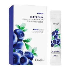 OEM ODM BIOAQUA Tự Nhiên Giữ Ẩm Và Nuôi Dưỡng Blueberry Arbutin Mặt Nạ Làm Đẹp Da