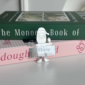 ท็อปเปอร์เค้กอะคริลิกรูปสัตว์คริสต์มาสลายน้ำผึ้งและหวานๆ หนา 1.3 มม. สำหรับตกแต่งเค้กในช่วงเทศกาล - Product Image 2