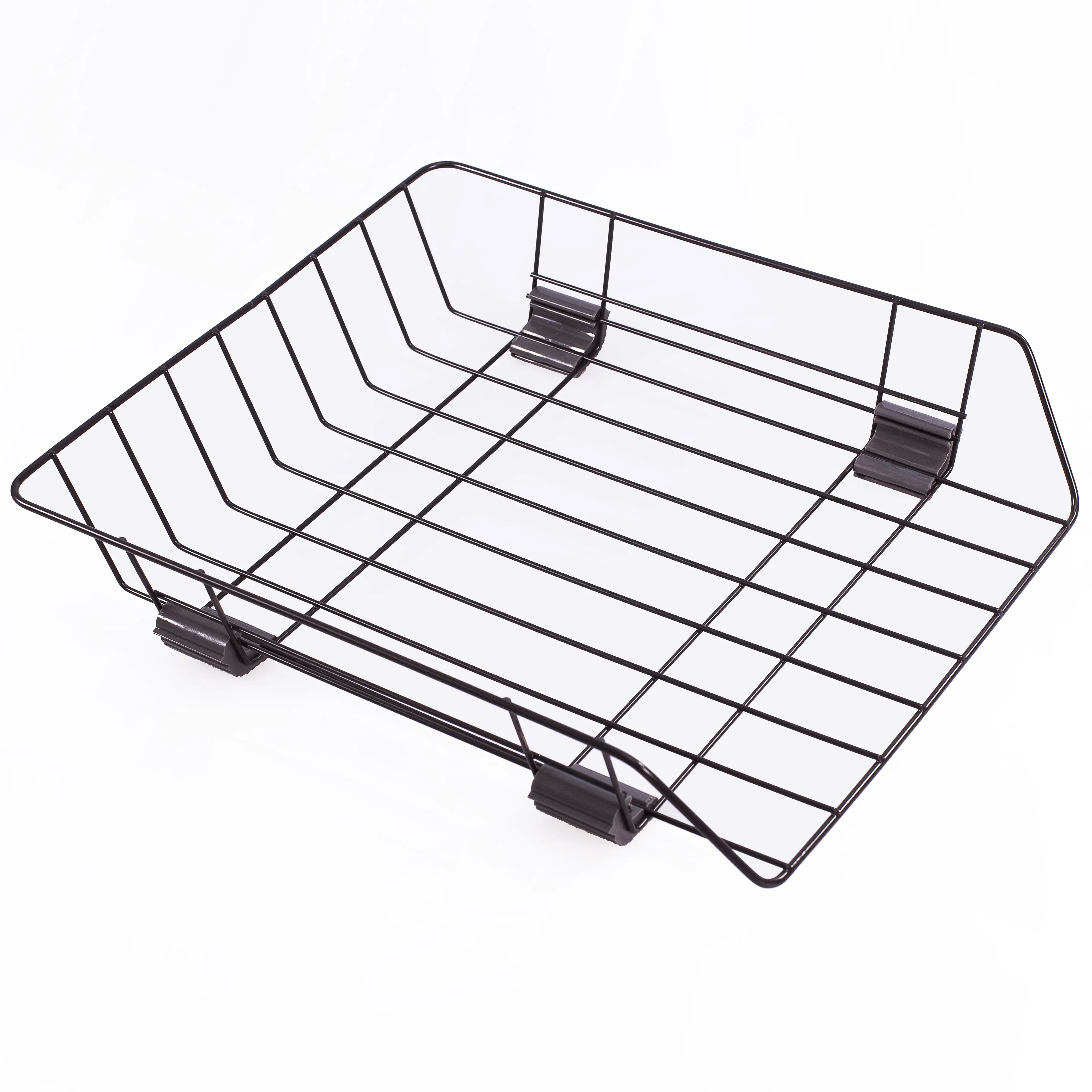 Classic iron steel wire storage rack/ metal wire refrigerator bin basket and freezer basket/ wire basket cabinet drawer