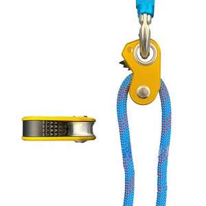 Descendeur <span class=keywords><strong>Escalade</strong></span> Cordon Poulie pour Stores pour Sauvetage <span class=keywords><strong>Escalade</strong></span> Poulie Unique de Sauvetage Arrêt Unidirectionnel Poulie Multifonction - Product Image 5