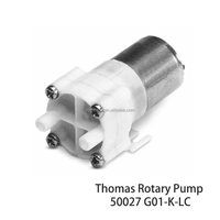 Pompe à vide rotative à palettes Thomas 50027 de marque allemande, 2,0 L/min, 6 V CC, portable, haute performance, pour échantillonnage et usinage