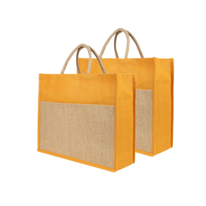 Sacs en jute écologiques personnalisés, sacs promotionnels non tissés, sacs de courses, sacs cadeaux, sacs en soie avec logo personnalisé, style, motif et design sur mesure - Product Image 4