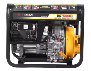 Tavas 5.5kw 6kw 6kw דיזל ניידים גנרטורים מסגרת פתוחה דגם 60hz שקט חזק גבוהה חזק אוויר מקורר מחיר תחרותי - Product Image 1