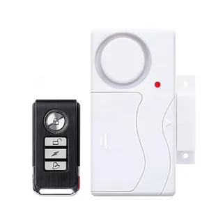 105dB无线防盗磁力窗门报警器带遥控家庭安全便携式磁力门报警器门传感器