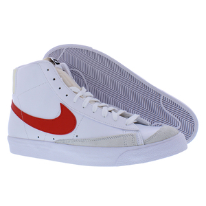 สำหรับ Nike เบลเซอร์ชายและหญิงรองเท้า MID '77 VNTG สีขาว/สีแดง picante/กะทิขนาด10-สไตล์การเดินที่ทันสมัย - Product Image 3