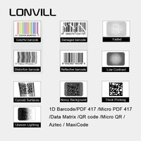 Lector de Matrices 2D para Clasificación Logística Industrial Rápida, Interfaz TCP UDP, Escáner de Código de Barras Fijo Ethernet