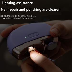 Cortauñas Eléctrico Portátil de Seguridad para Bebés 2 en 1 con Pulido Automático USB para un Manicura Perfecta - Product Image 4