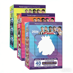 การ์ดสะส<span class=keywords><strong>ม</strong></span>นักฟุตบอลชื่อดังที<span class=keywords><strong>ม</strong></span>ชาติ สำหรับผู้ช<span class=keywords><strong>ม</strong></span>ชั้นนำ ถ่ายทอดสด ขายส่ง ของขวัญคริสต์มาส การ์ดเกมกระดาษสี่เหลี่ยม Jingke - Product Image 5